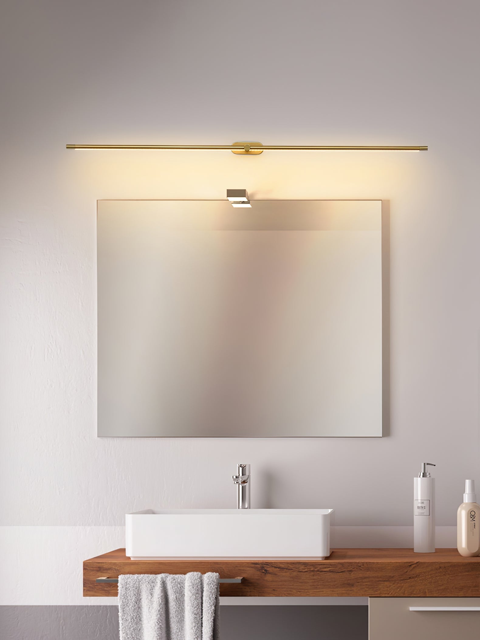 Arisha Lámpara de Pared Lineal Minimalista Recargable