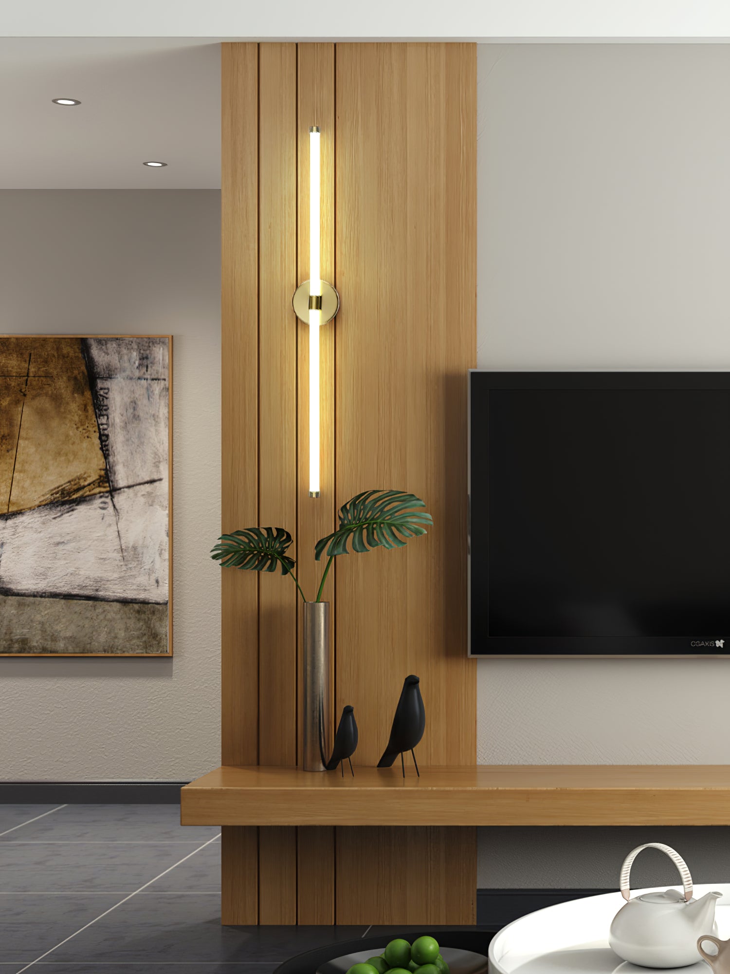 Minimalist Vertical Wall Sconce - Letslighting