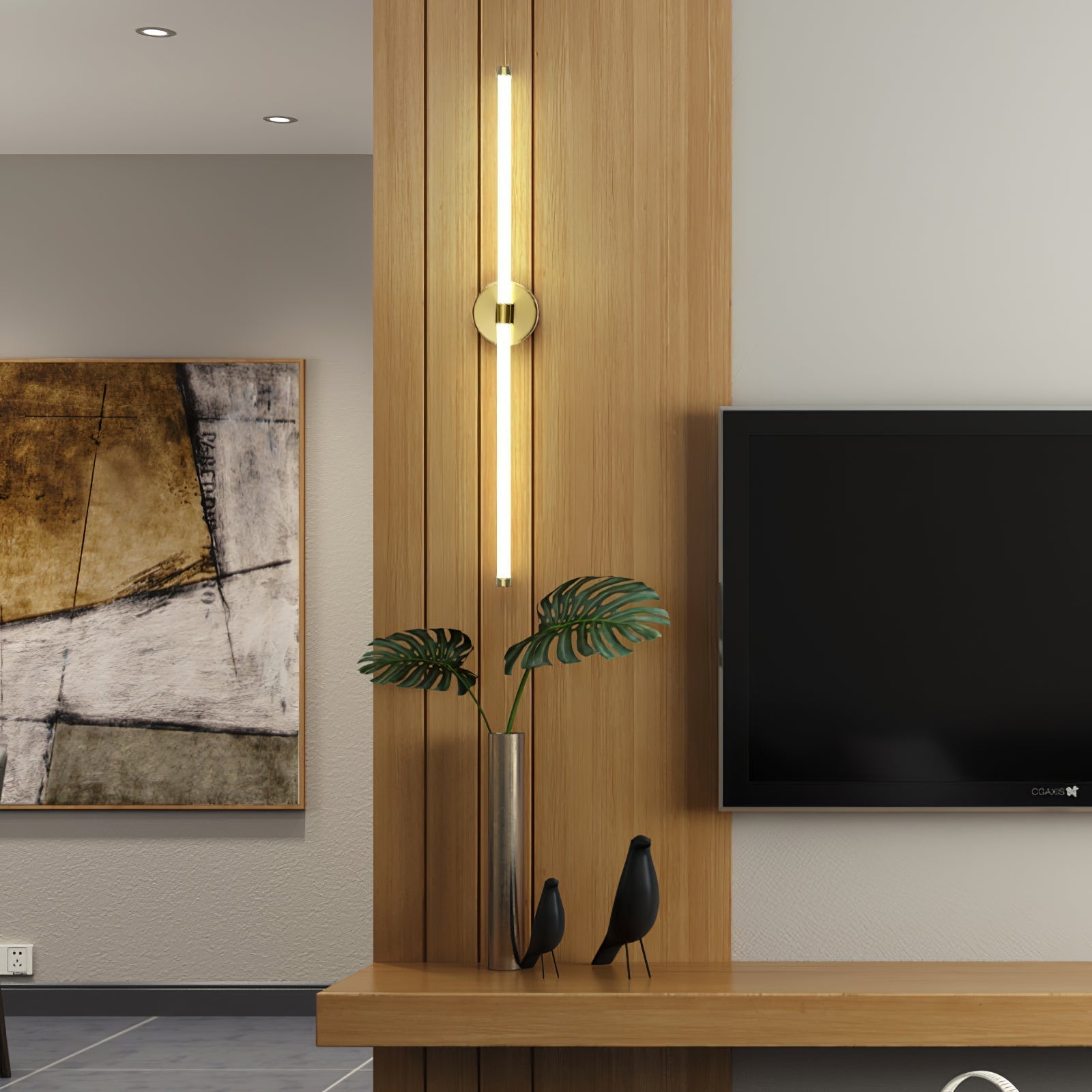 Minimalist Vertical Wall Sconce - Letslighting