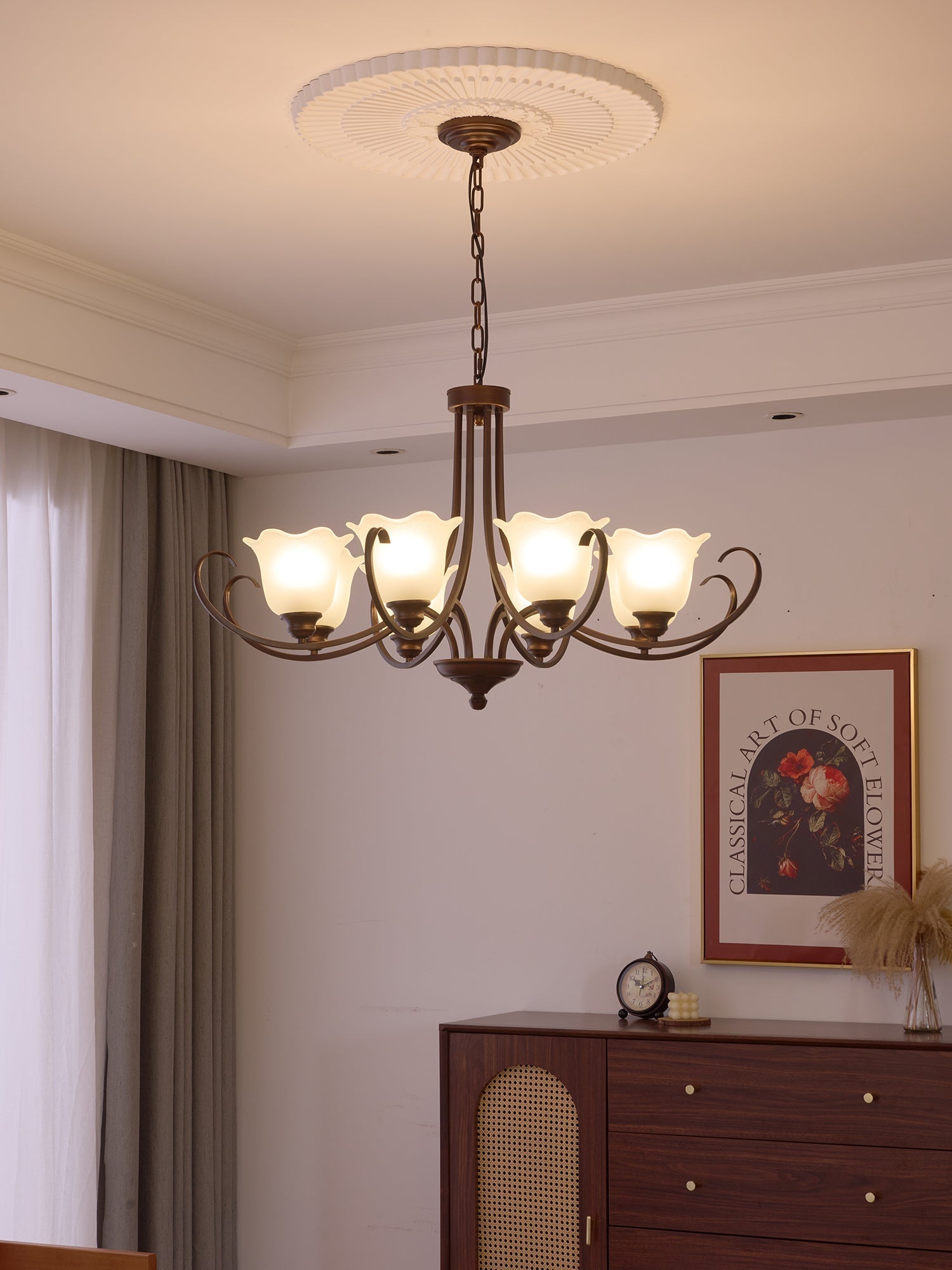 Mireille Floral Chandelier - Letslighting