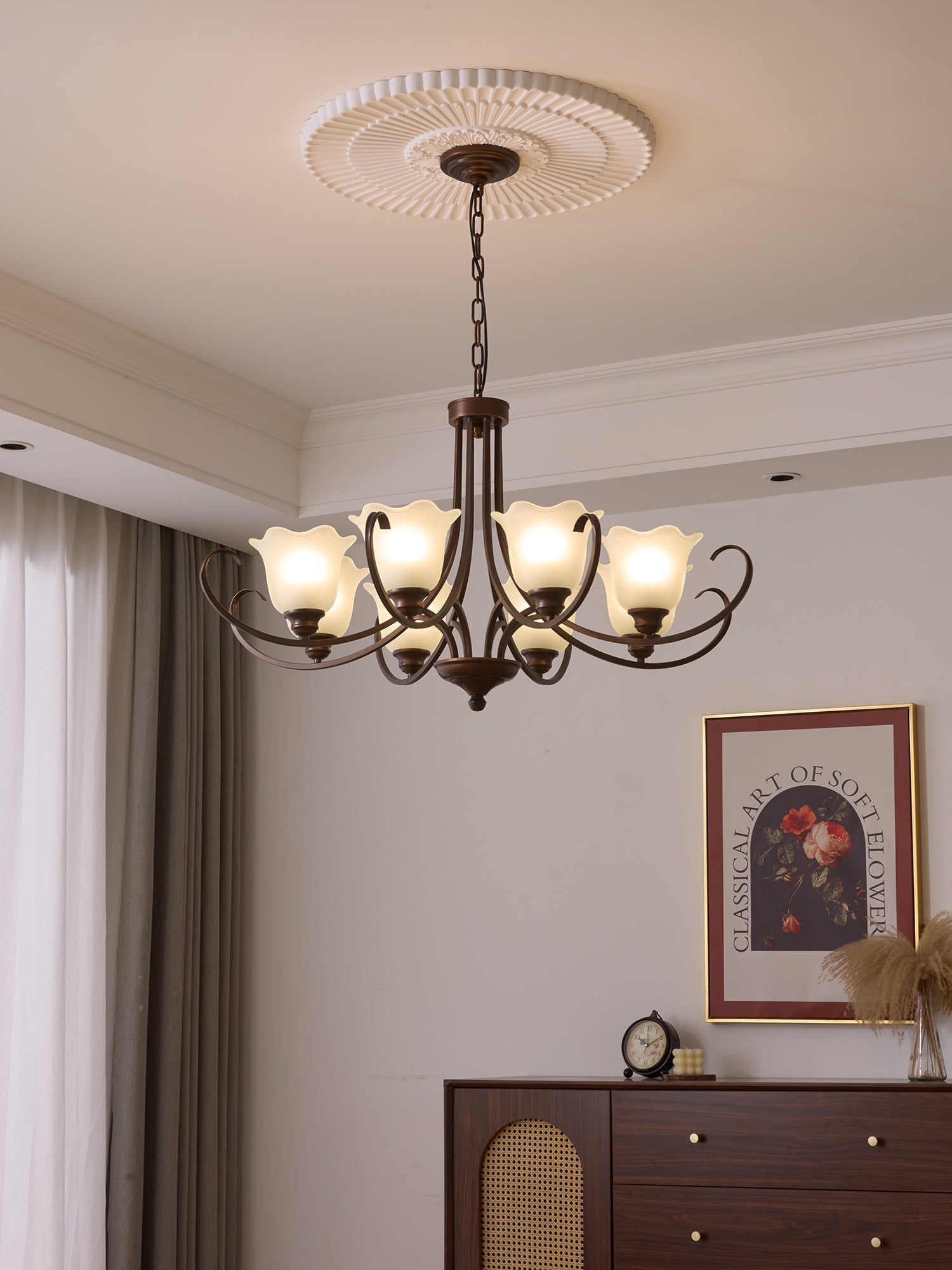 Mireille Floral Chandelier - Letslighting
