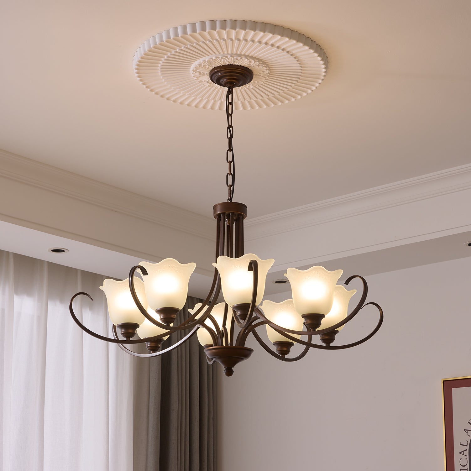 Mireille Floral Chandelier - Letslighting