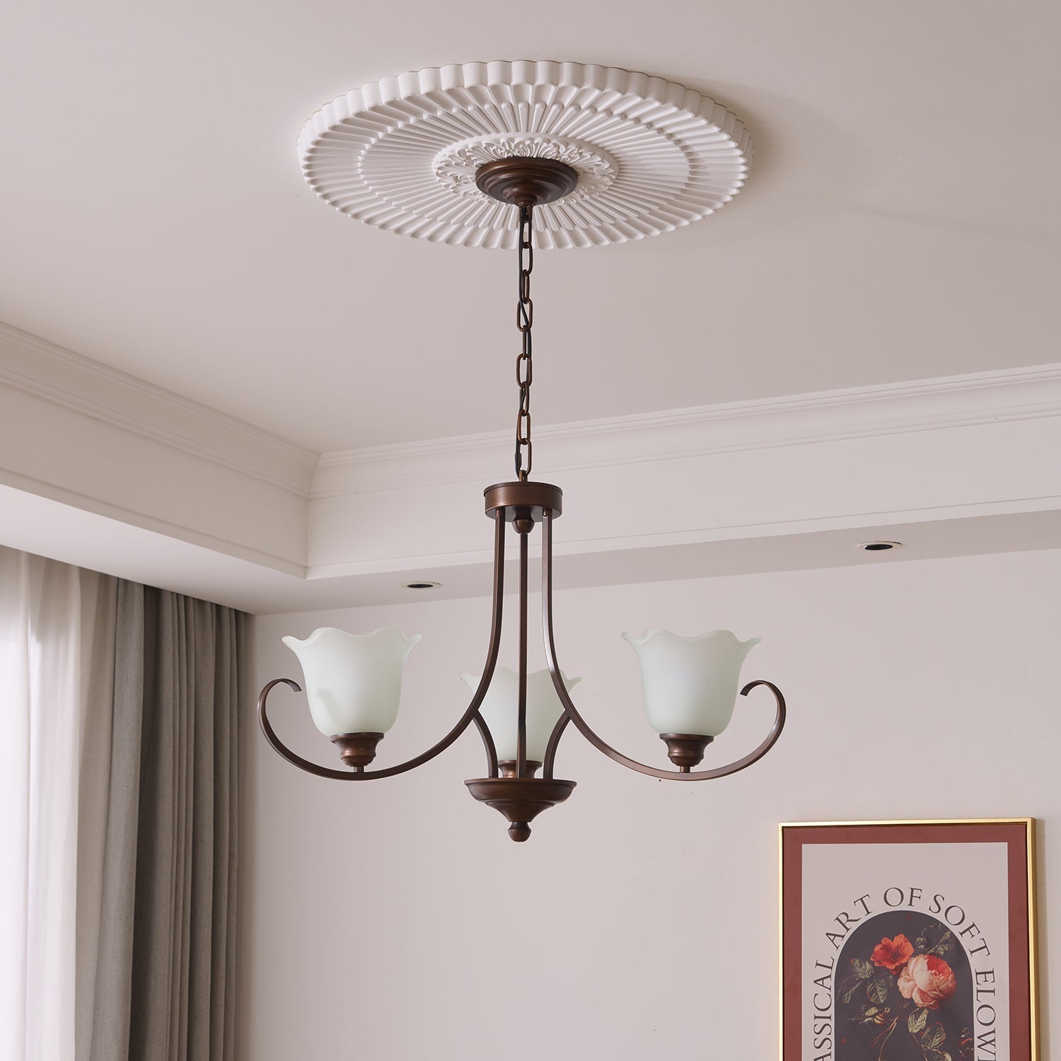Mireille Floral Chandelier - Letslighting