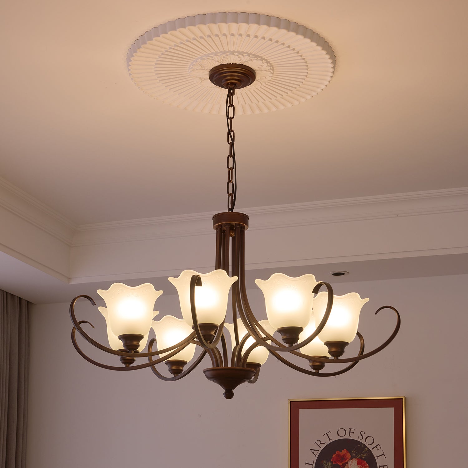 Mireille Floral Chandelier - Letslighting