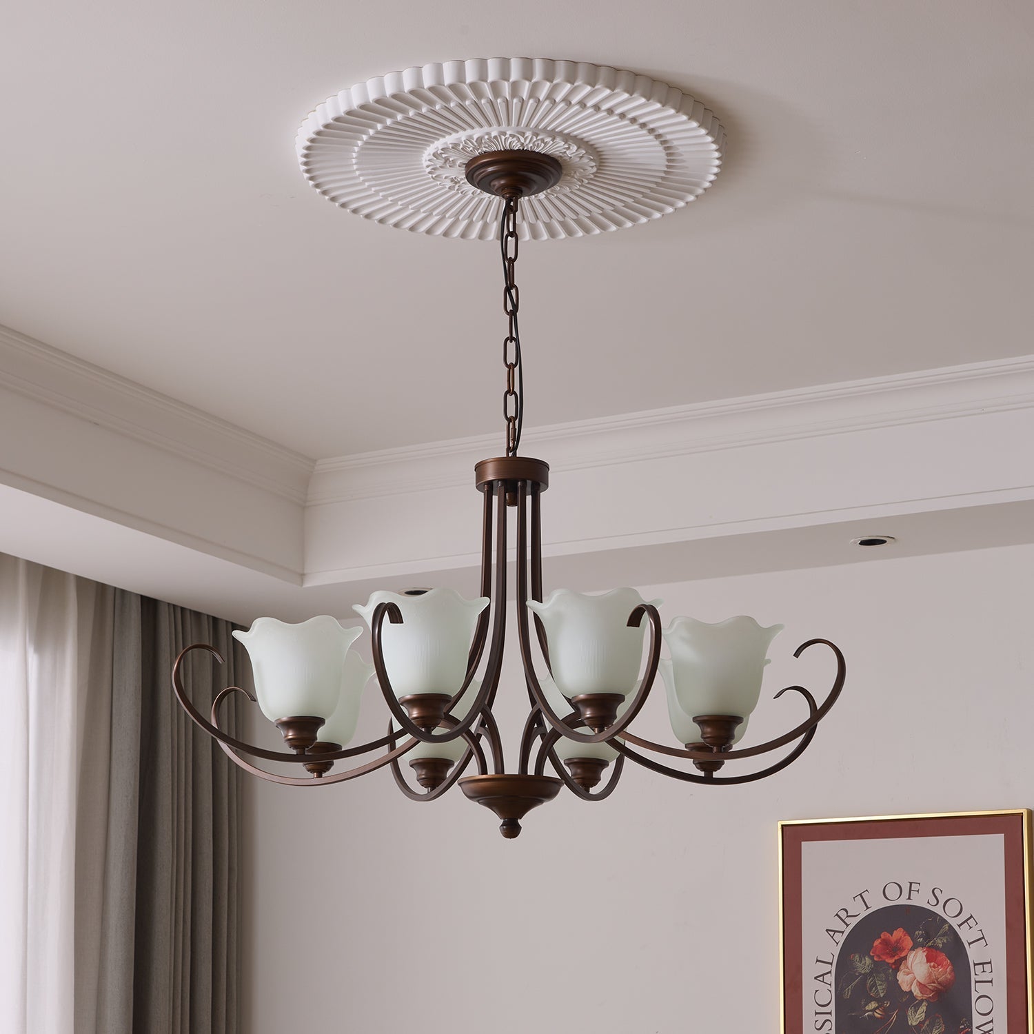 Mireille Floral Chandelier - Letslighting