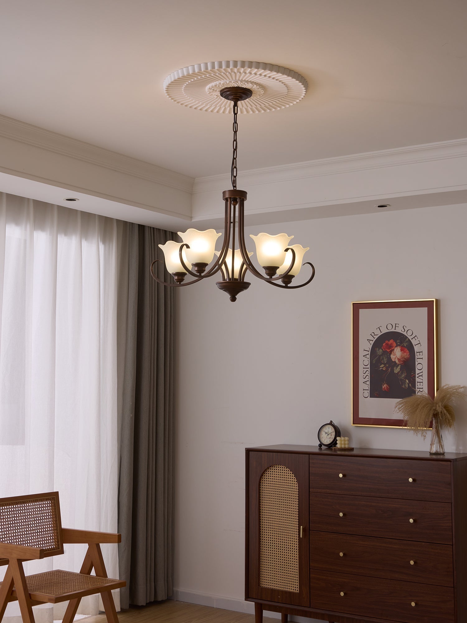 Mireille Floral Chandelier - Letslighting