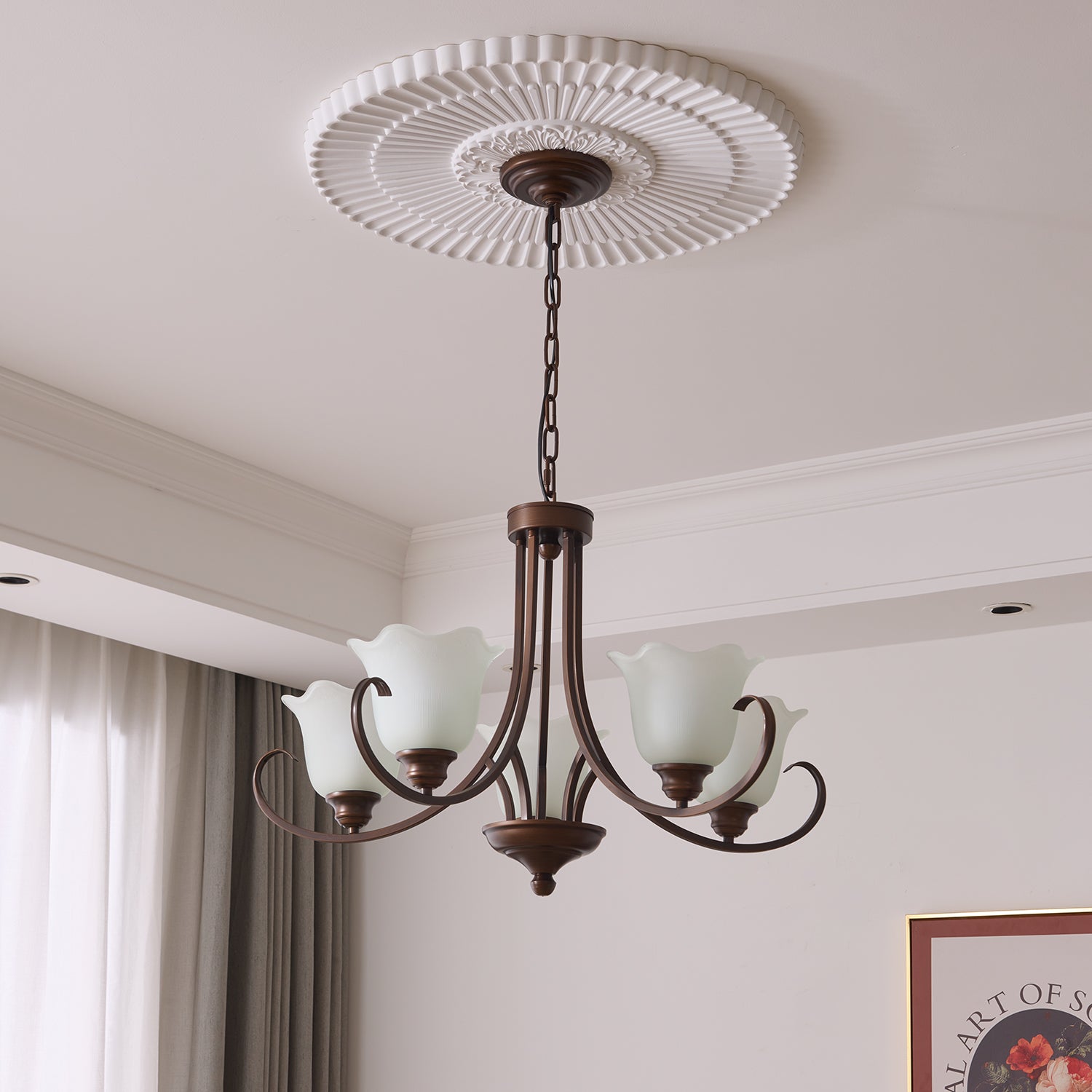 Mireille Floral Chandelier - Letslighting