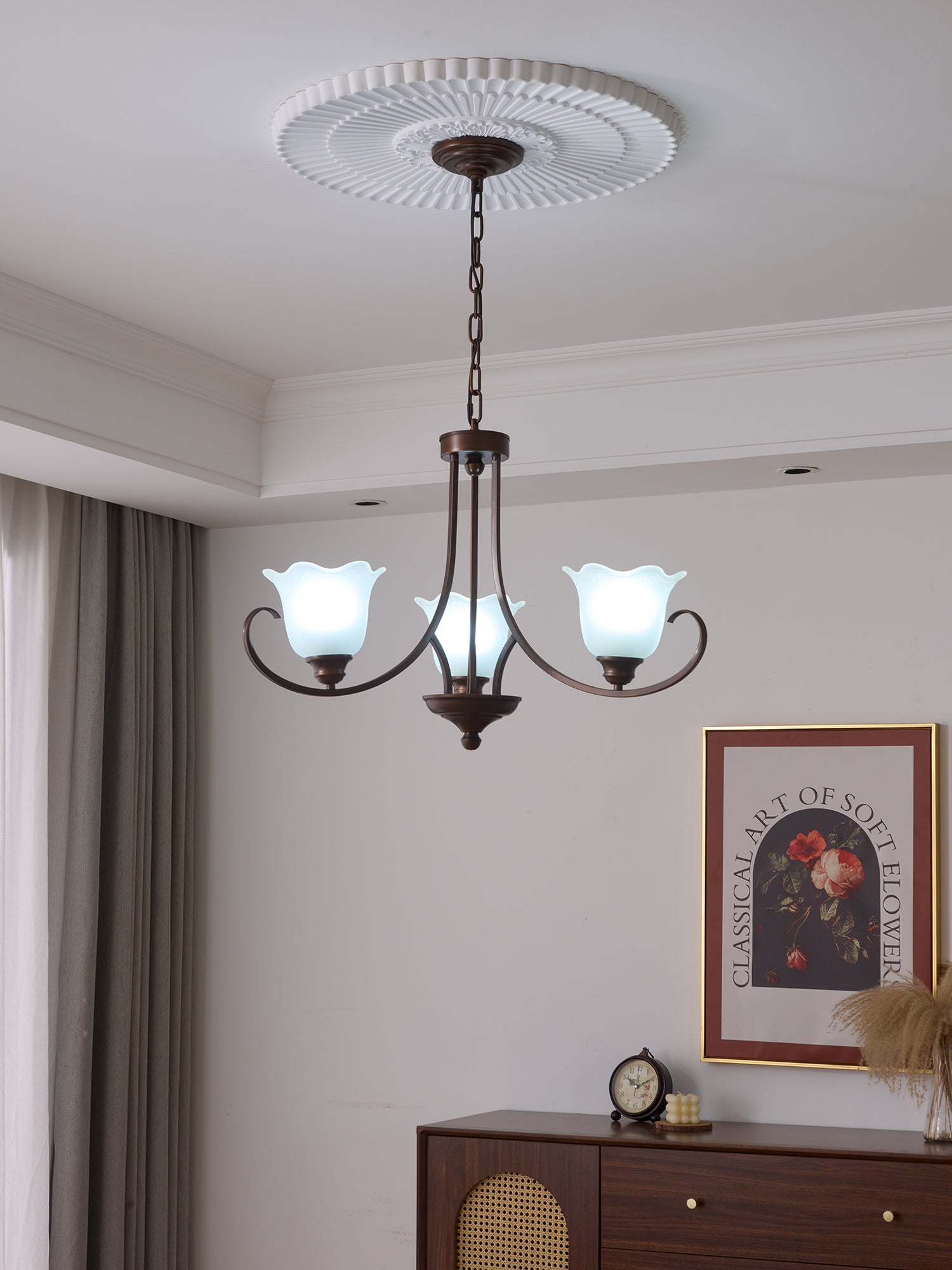 Mireille Floral Chandelier - Letslighting