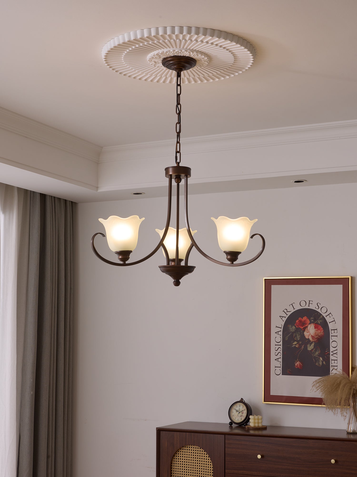 Mireille Floral Chandelier - Letslighting