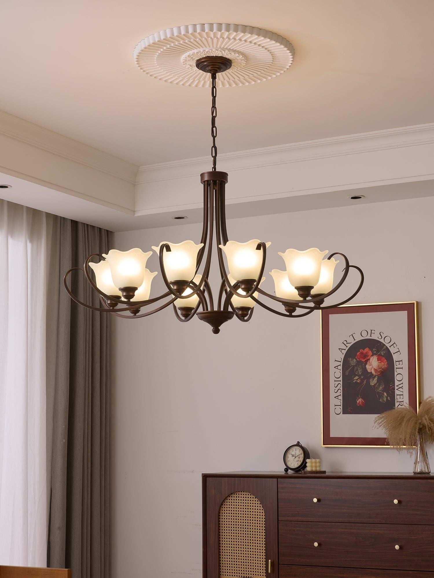Mireille Floral Chandelier - Letslighting