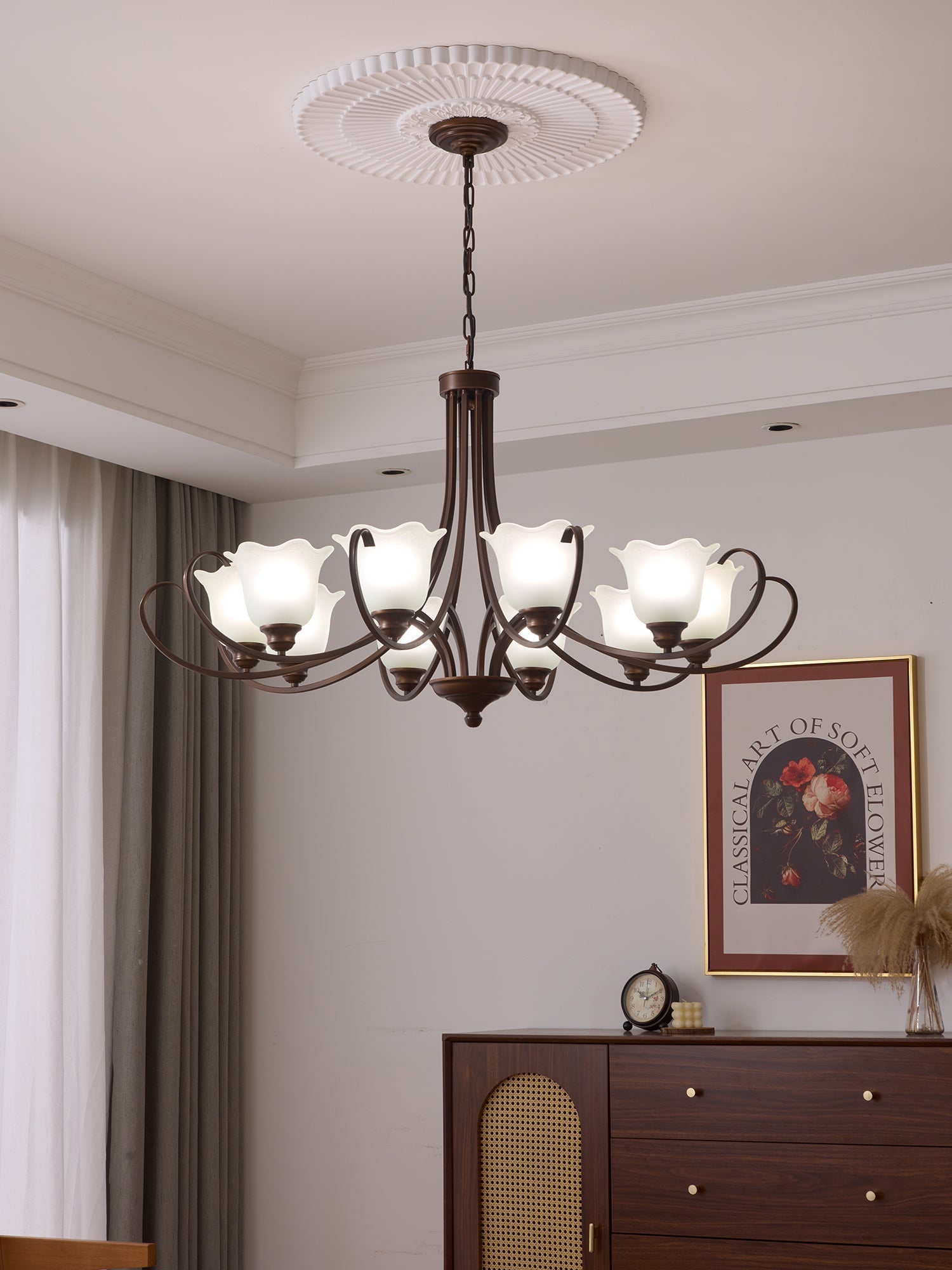 Mireille Floral Chandelier - Letslighting