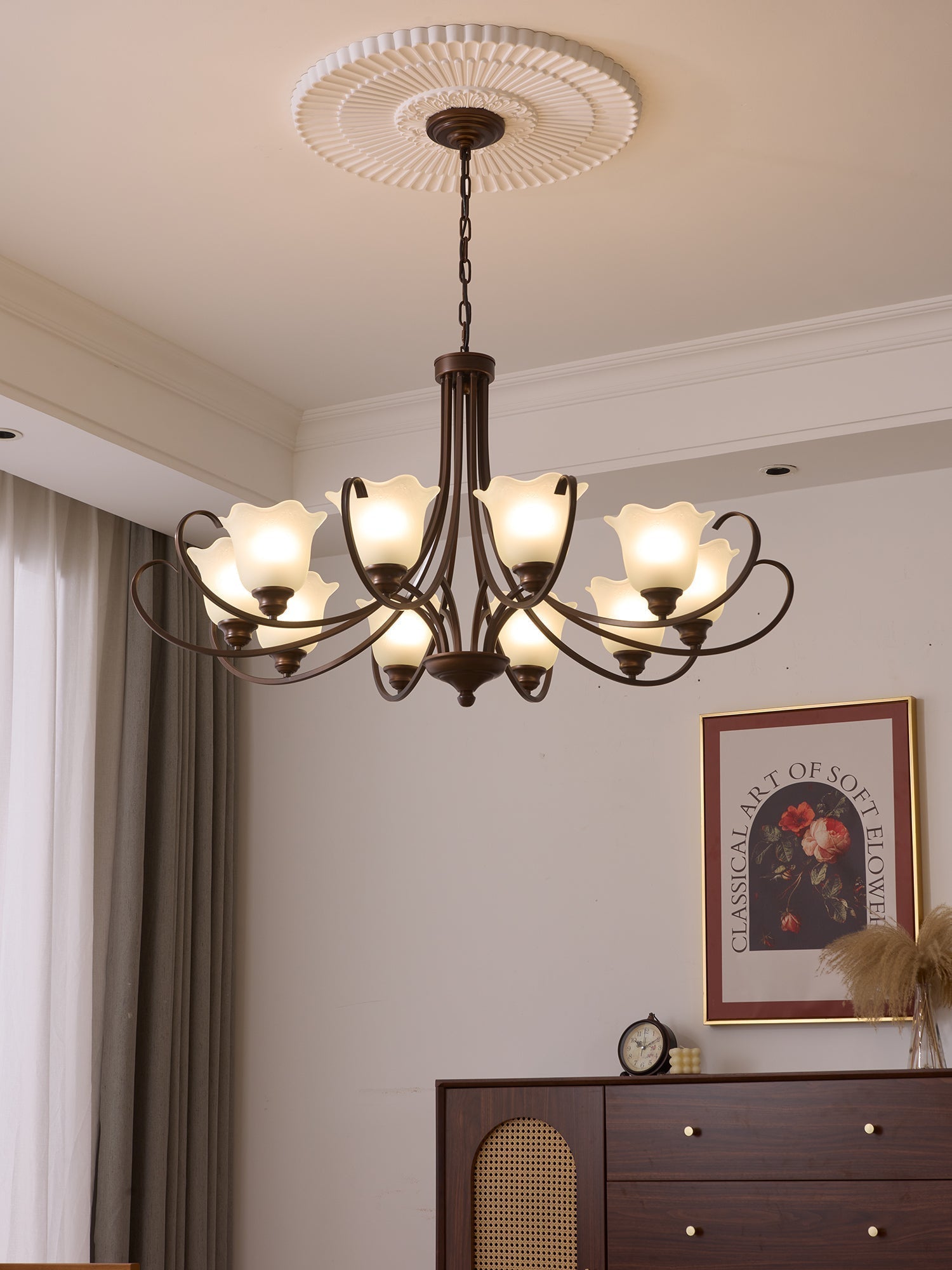 Mireille Floral Chandelier - Letslighting
