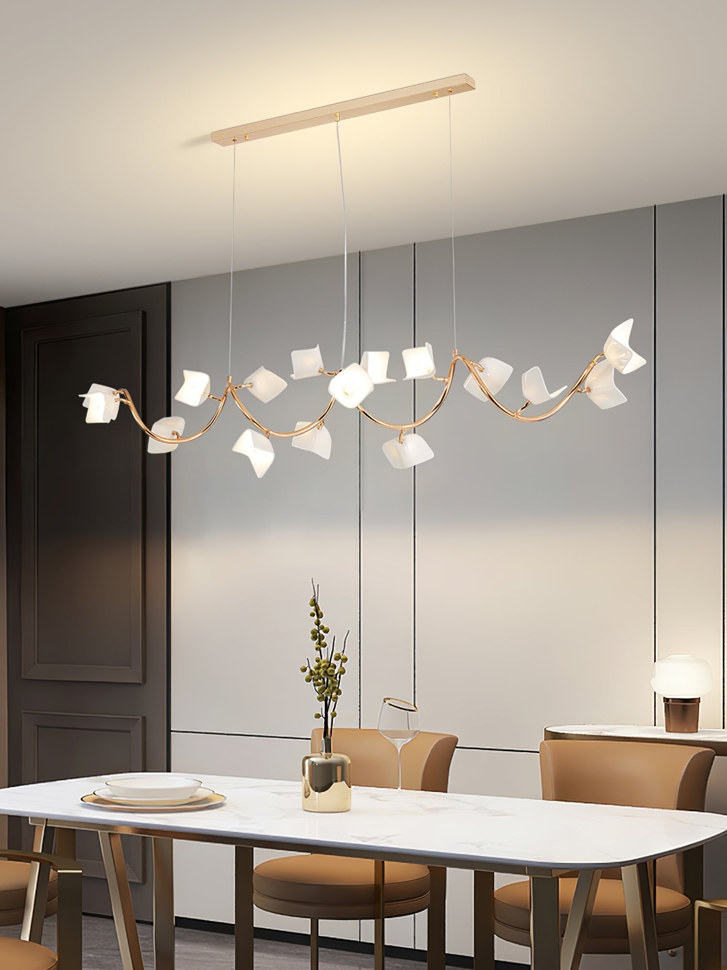 Mistral Flora Chandelier - Letslighting