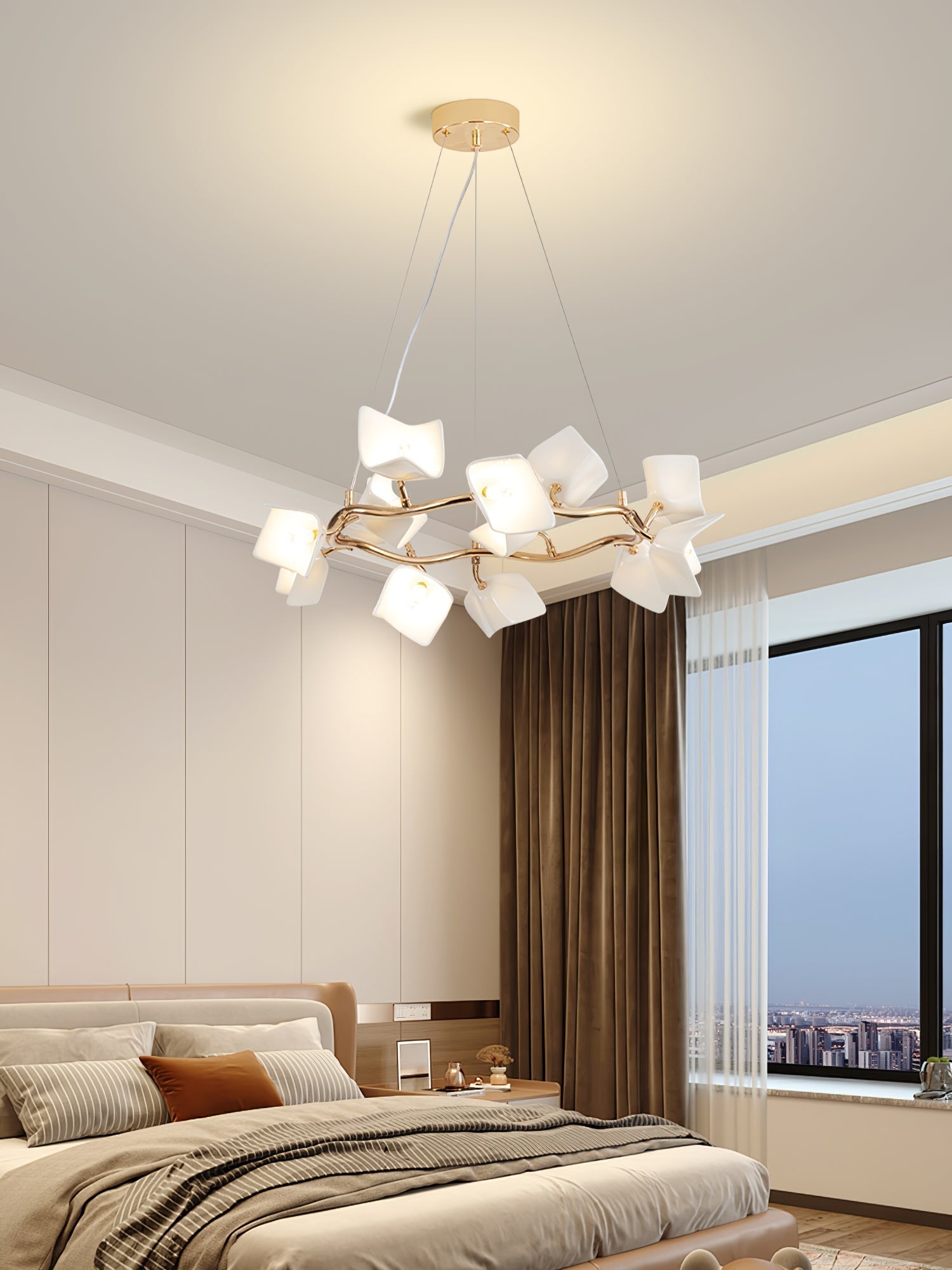 Mistral Flora Chandelier - Letslighting