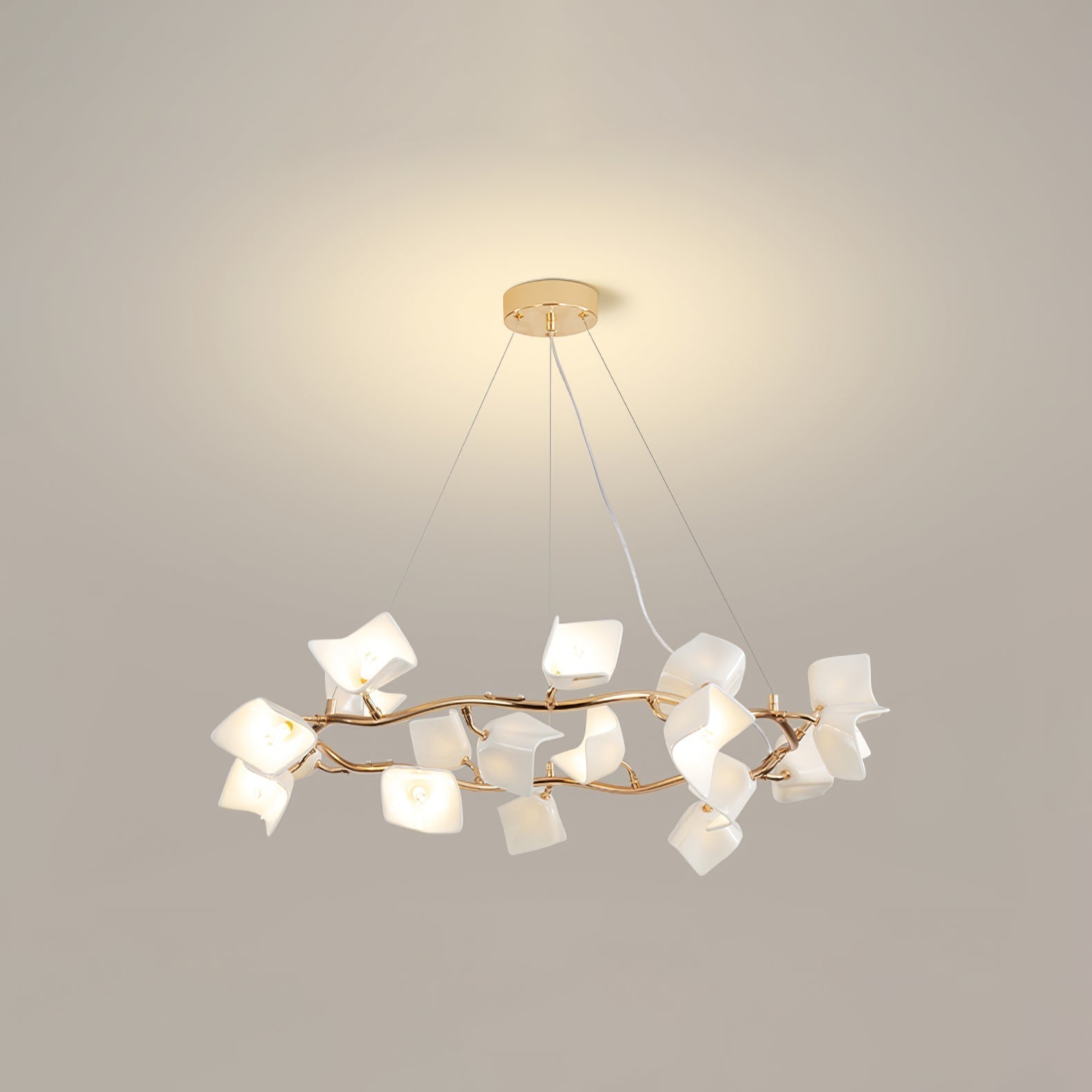 Mistral Flora Chandelier - Letslighting