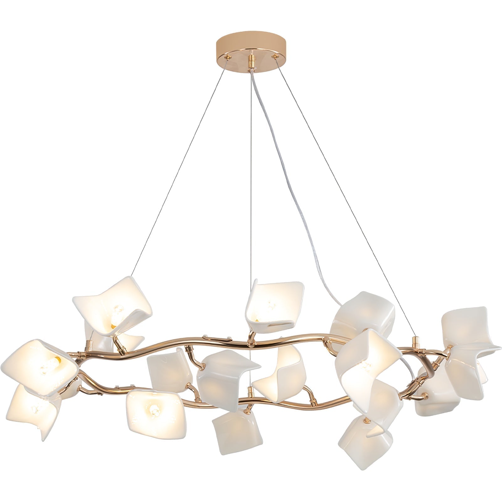 Mistral Flora Chandelier - Letslighting
