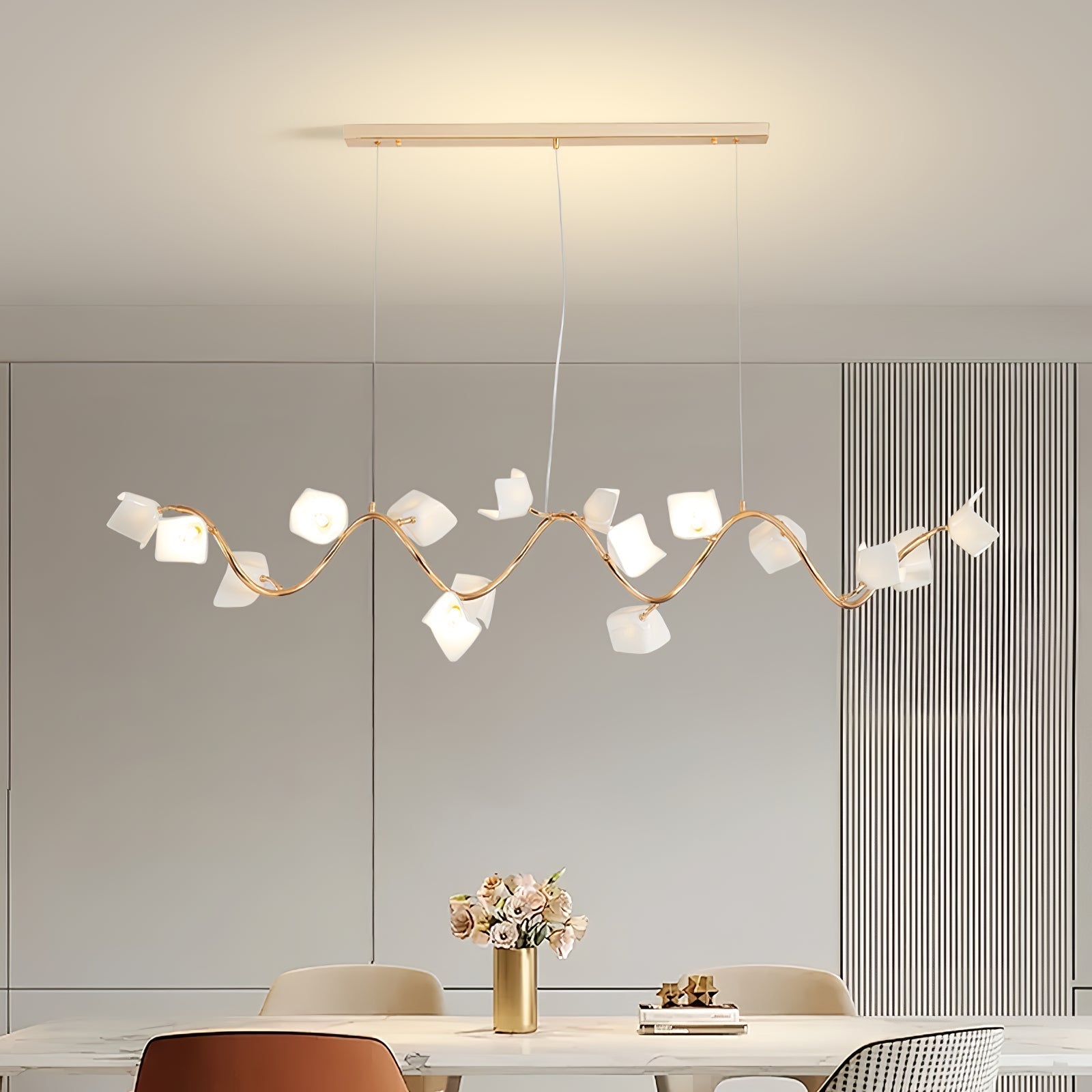 Mistral Flora Chandelier - Letslighting