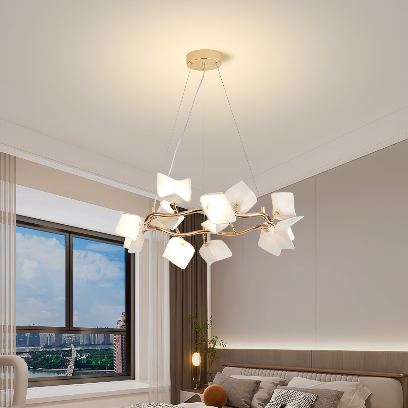 Mistral Flora Chandelier - Letslighting