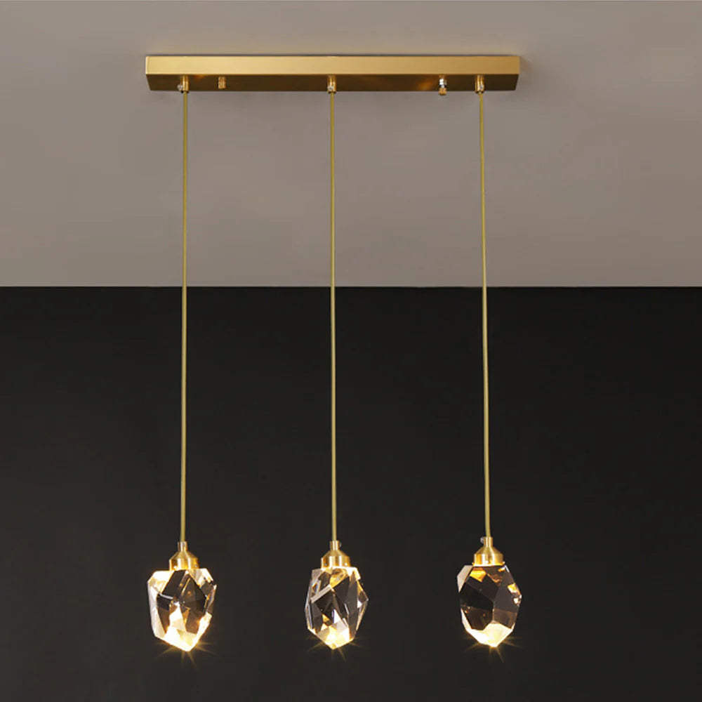 Kristy Diseño Lámpara Colgante Metal/Cristal Salón/ Dormitorio