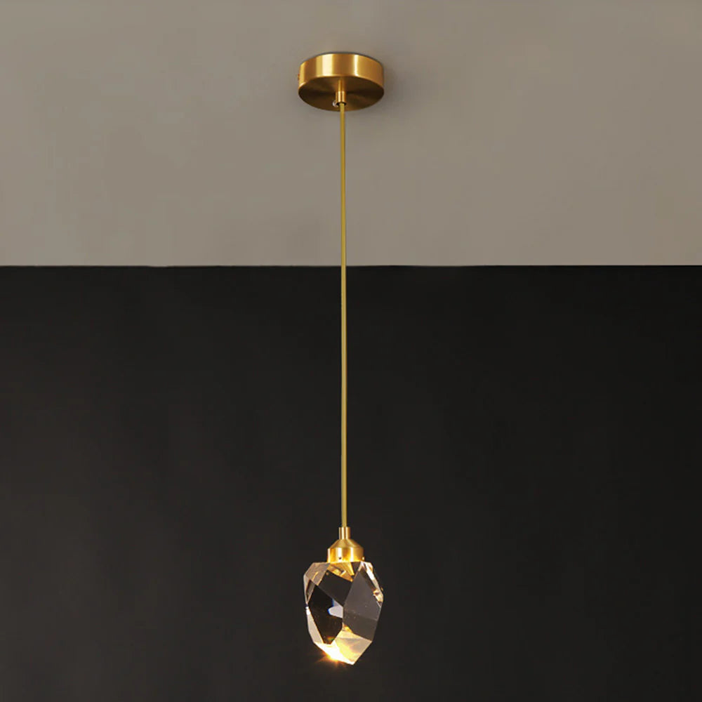 Kristy Diseño Lámpara Colgante Metal/Cristal Salón/ Dormitorio