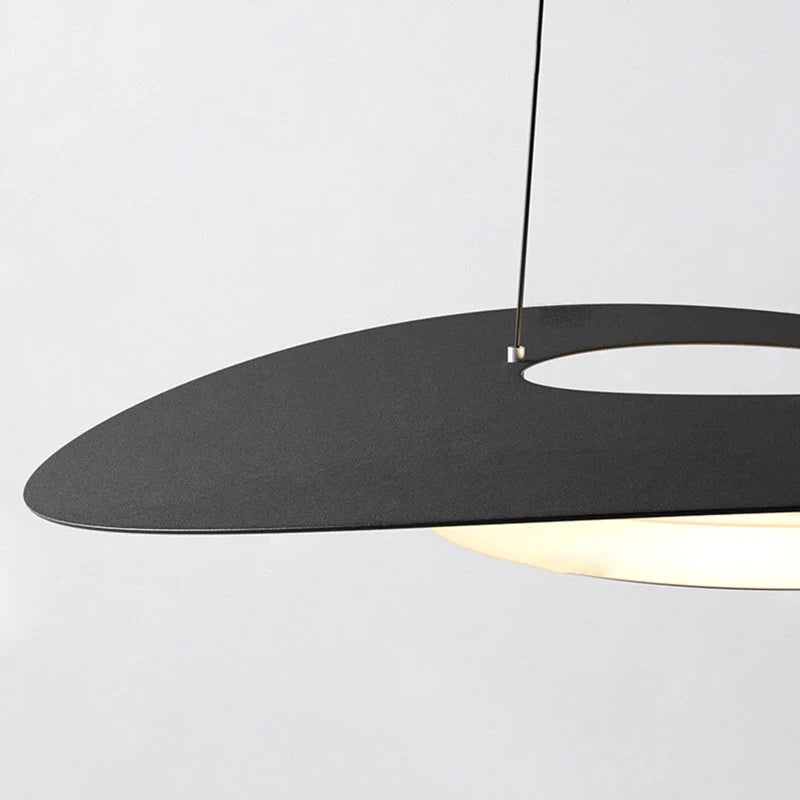 Arisha Moderno LED Lámpara colgante Negro Blanco Acrílico Salón