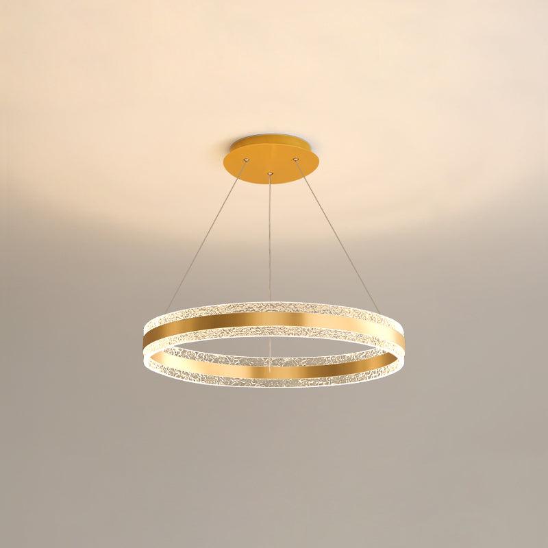 Modern Circle LED Chandelier - Letslighting
