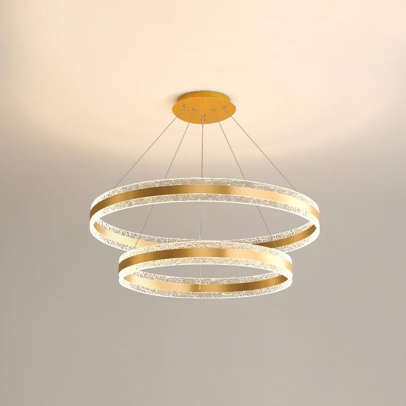 Modern Circle LED Chandelier - Letslighting