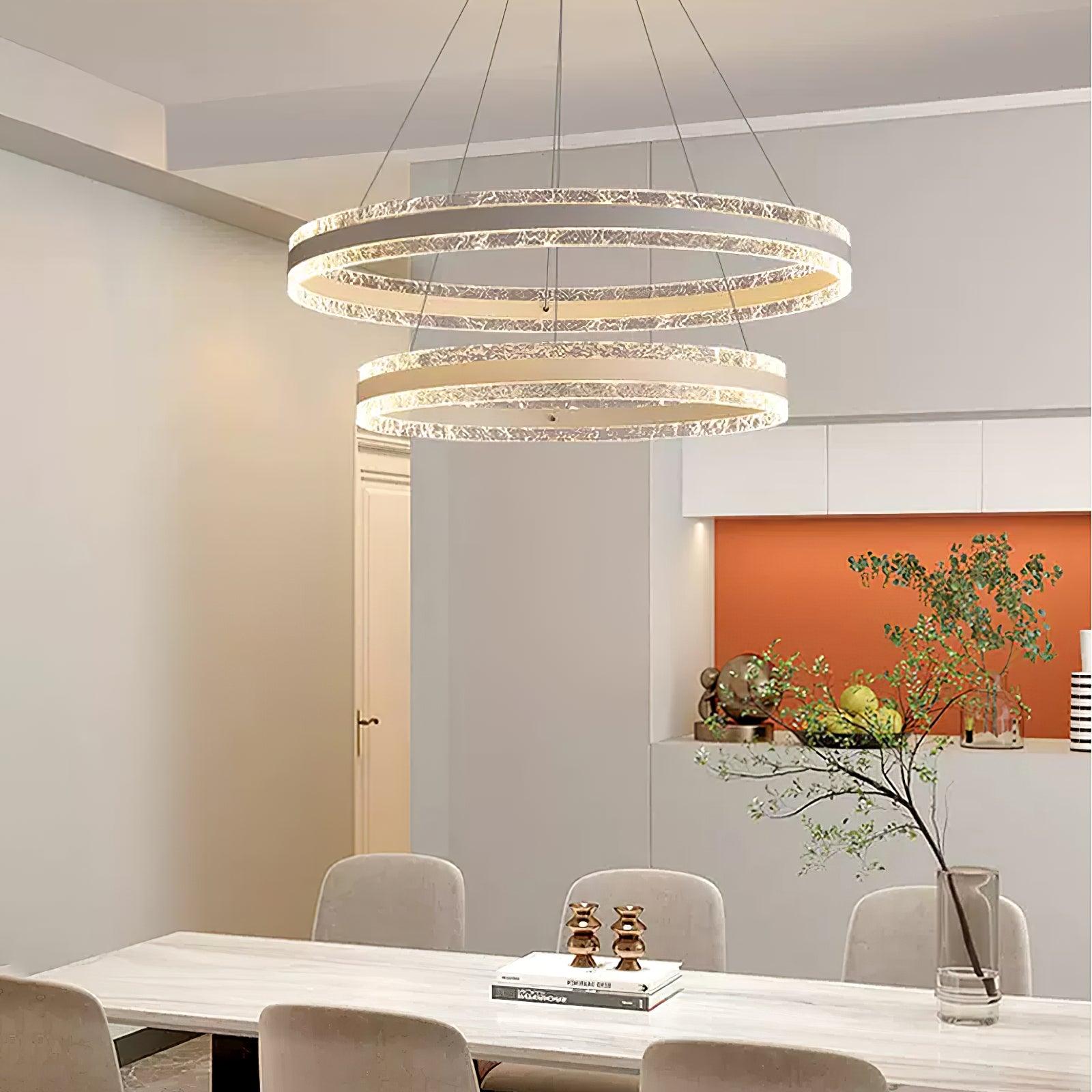 Modern Circle LED Chandelier - Letslighting