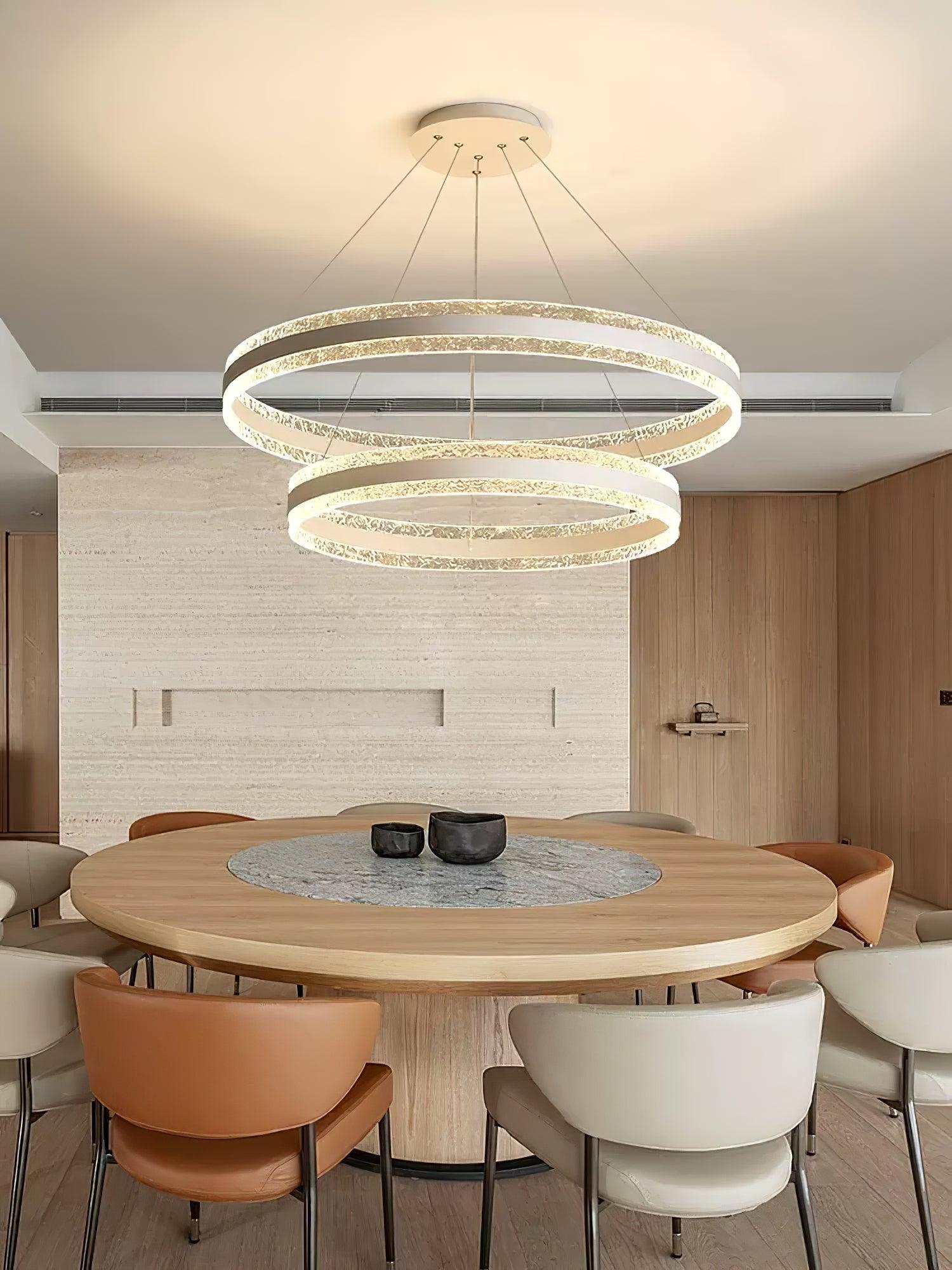 Modern Circle LED Chandelier - Letslighting