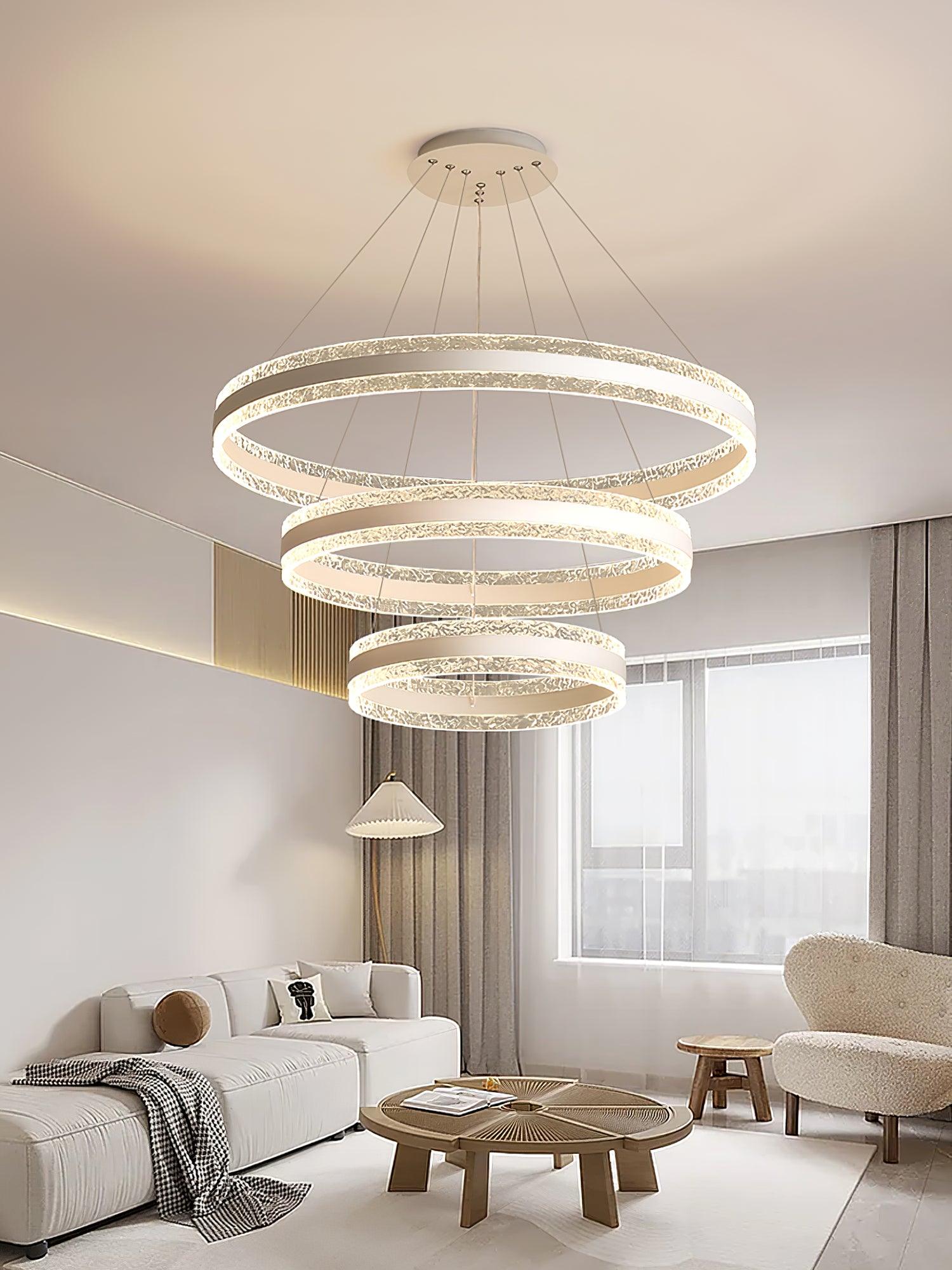 Modern Circle LED Chandelier - Letslighting