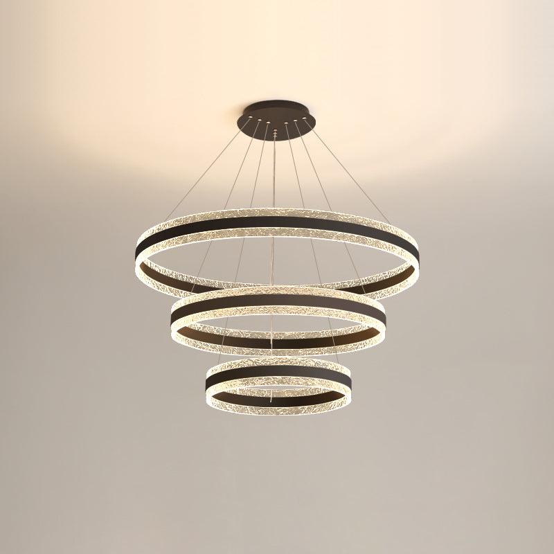 Modern Circle LED Chandelier - Letslighting