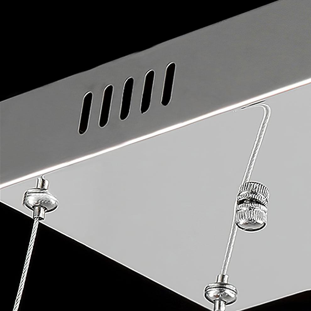 Modern Crystal Double C Chandelier - Letslighting