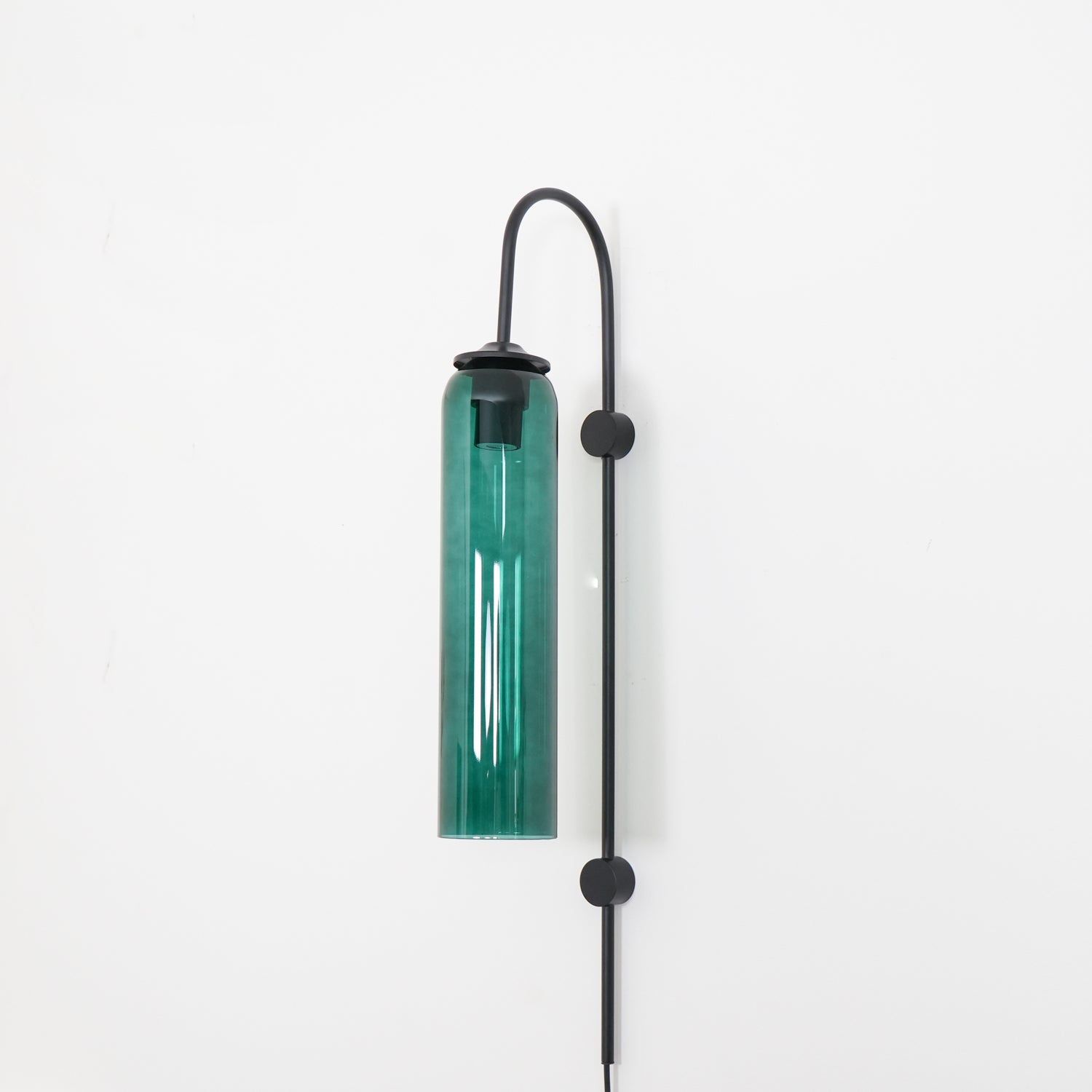Valentina Lámpara de Pared de Vidrio Moderna con Enchufe