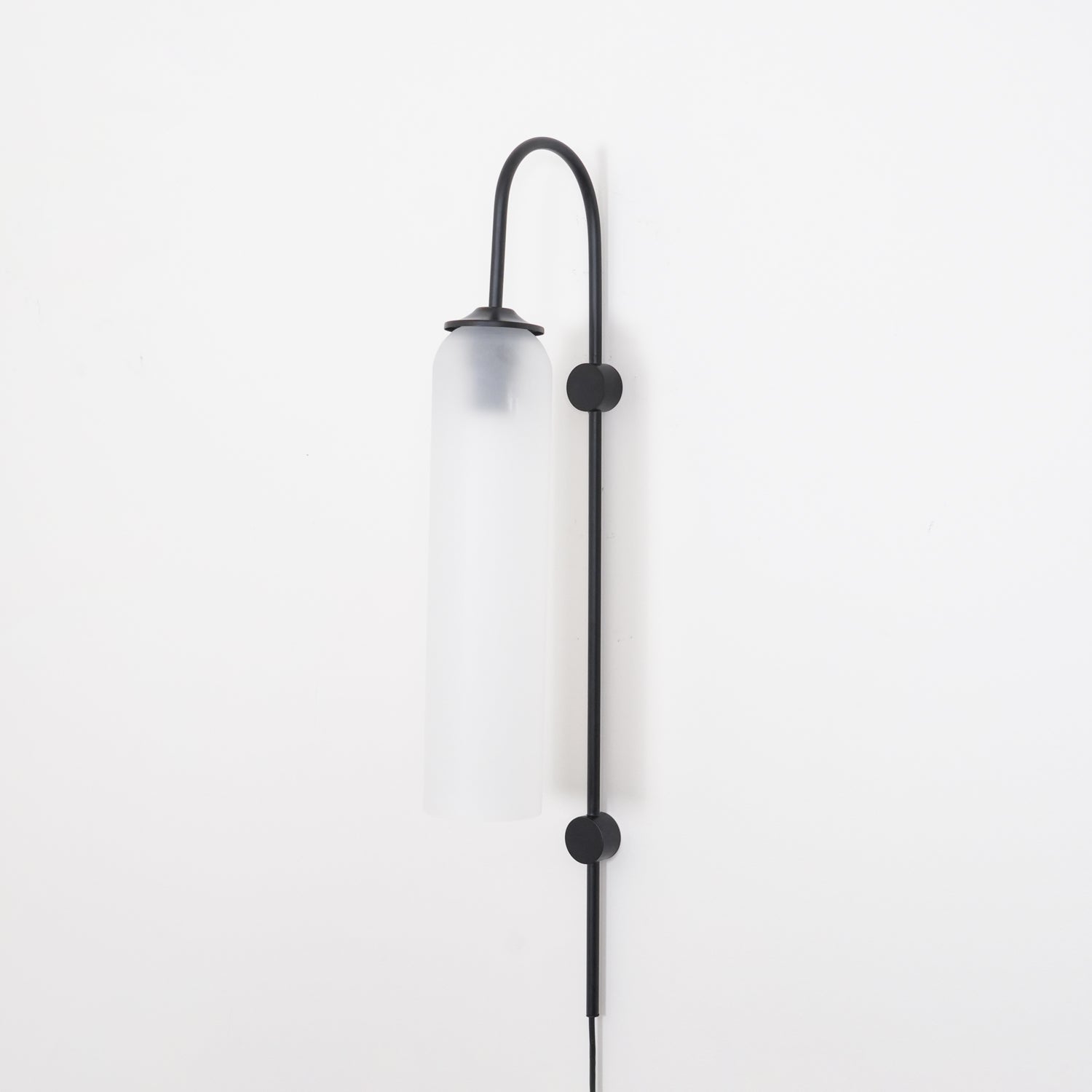 Valentina Lámpara de Pared de Vidrio Moderna con Enchufe