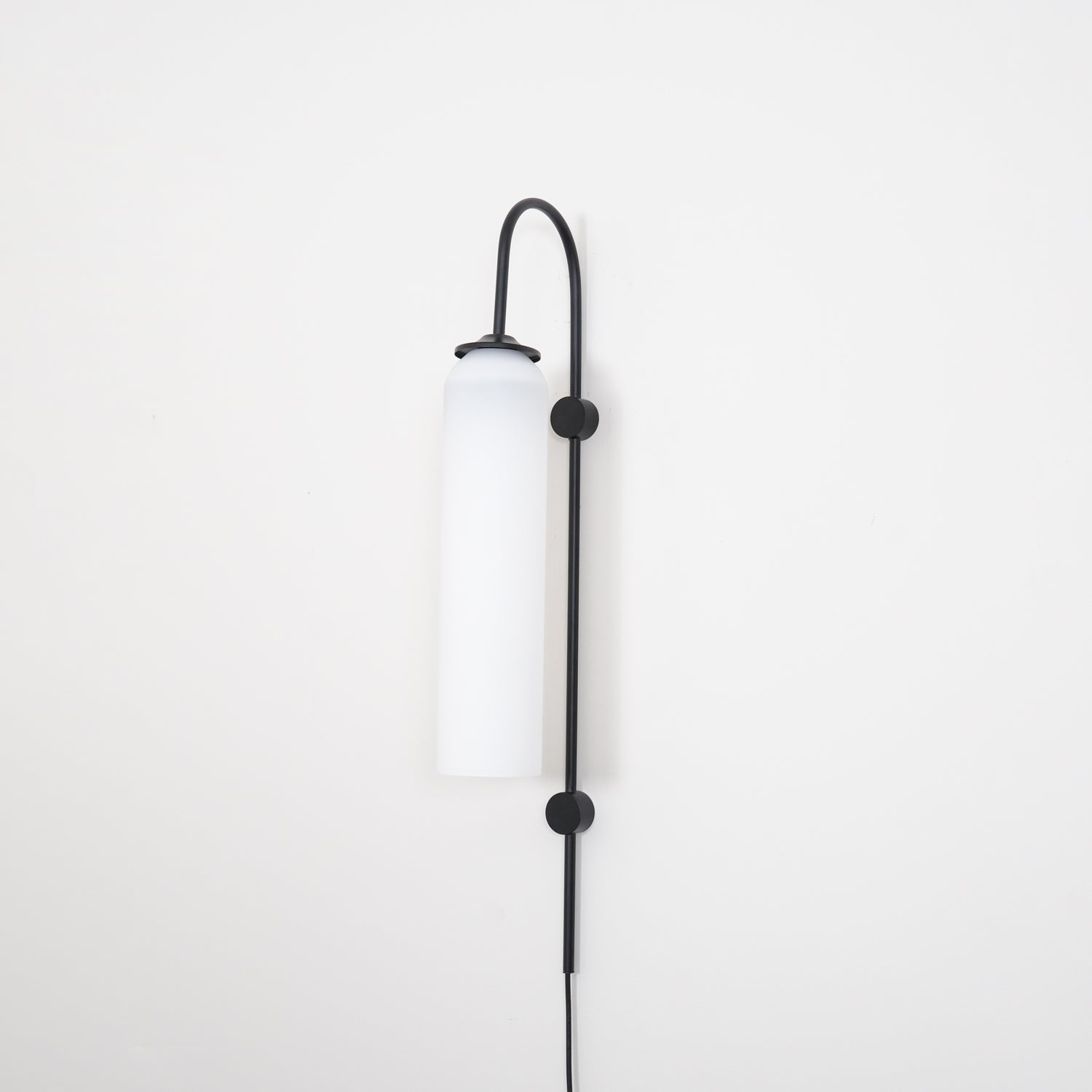 Valentina Lámpara de Pared de Vidrio Moderna con Enchufe