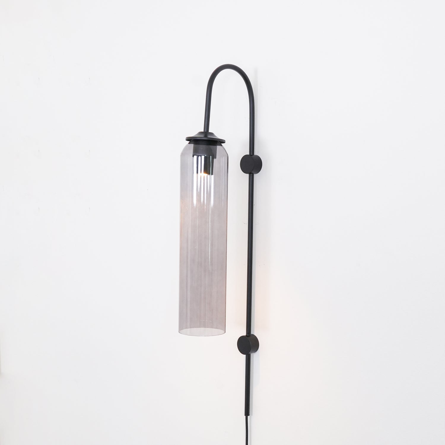 Valentina Lámpara de Pared de Vidrio Moderna con Enchufe