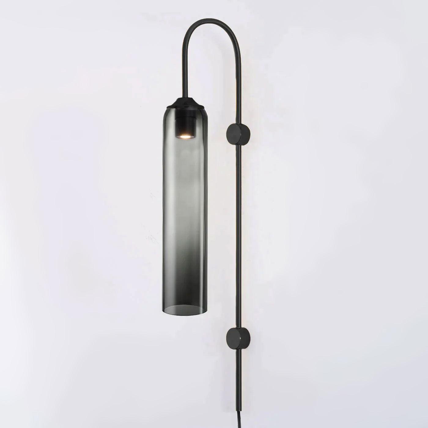 Valentina Lámpara de Pared de Vidrio Moderna con Enchufe