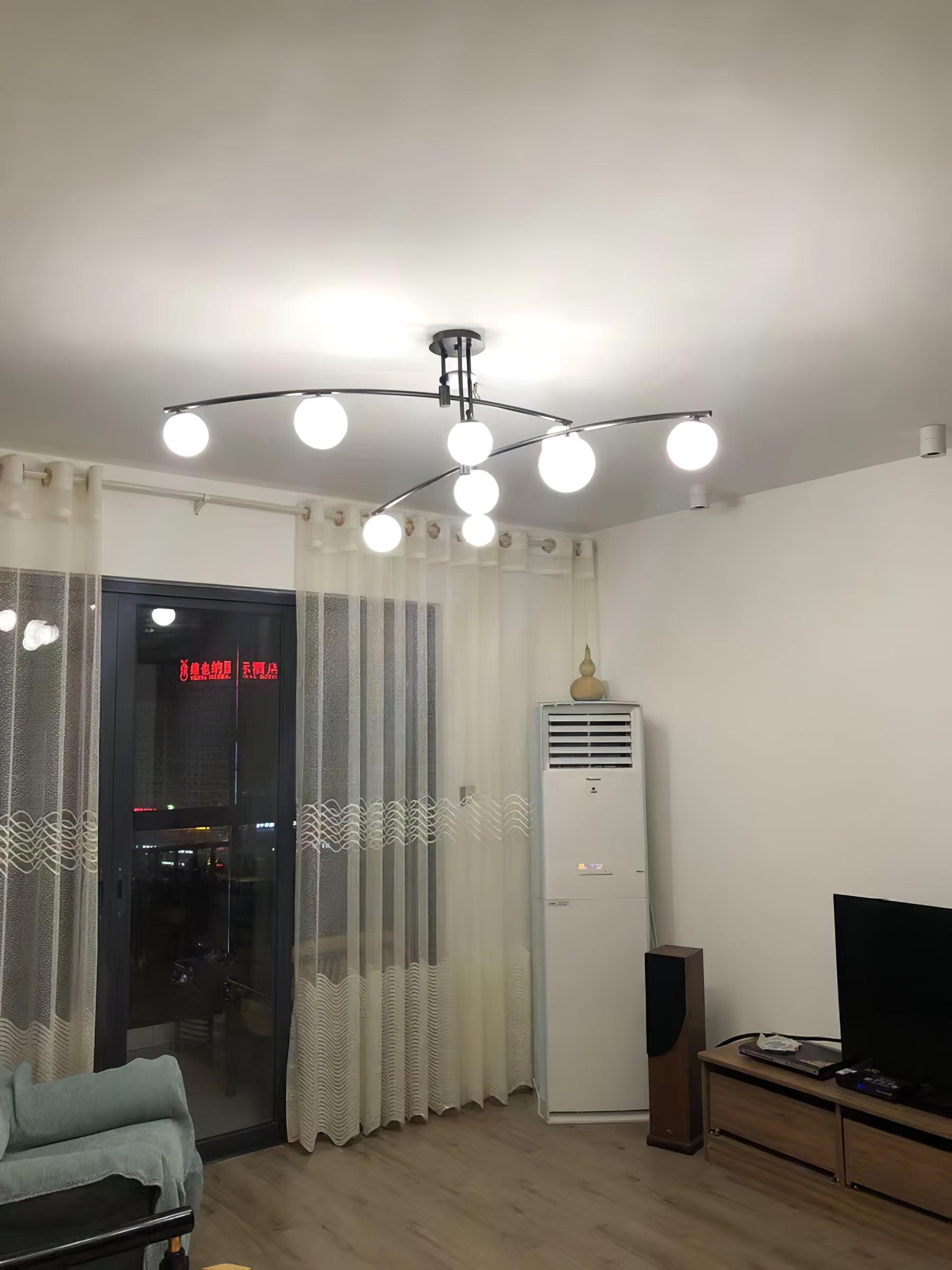 Modern Long Arm Chandelier - Letslighting