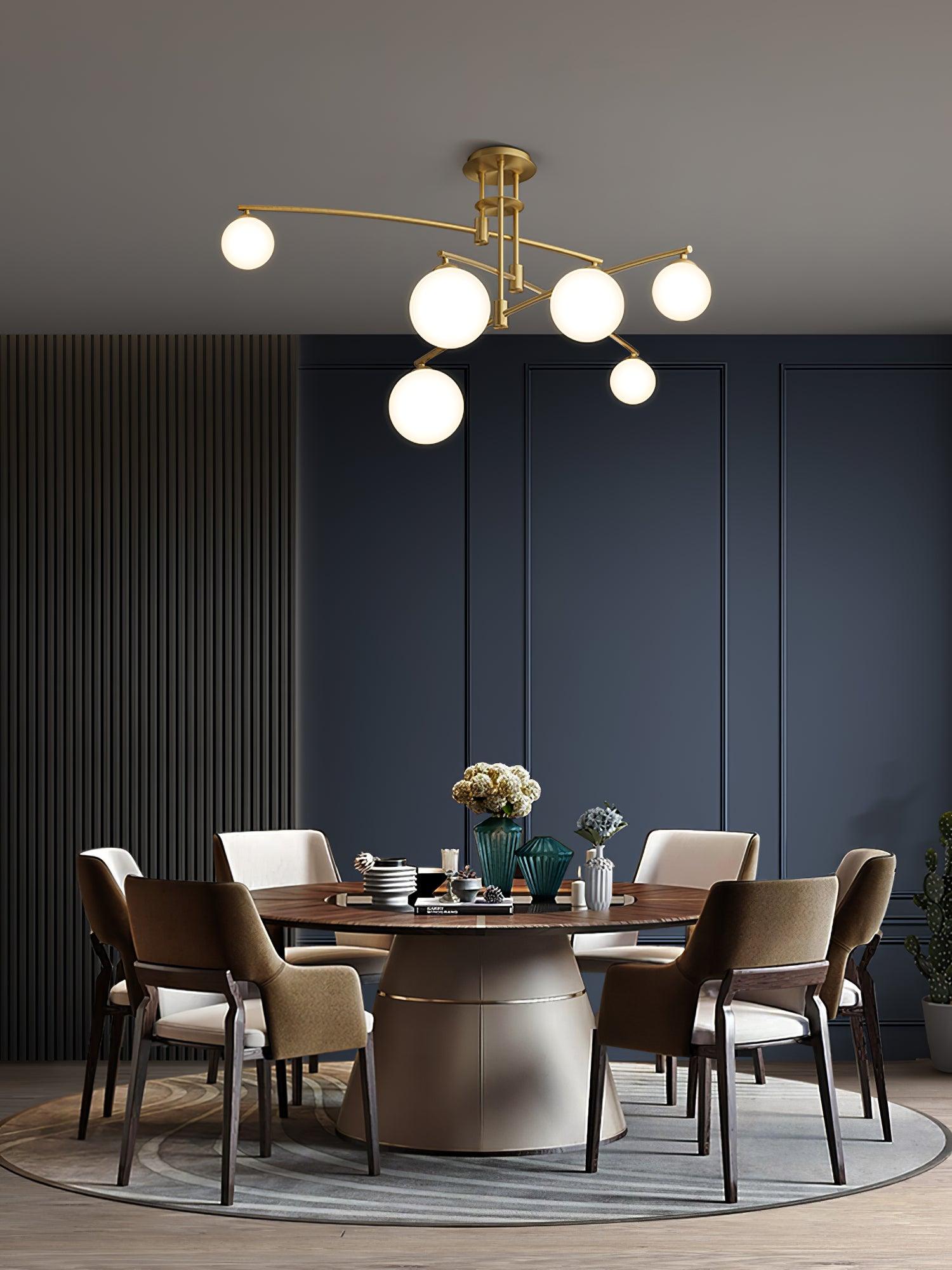 Modern Long Arm Chandelier - Letslighting