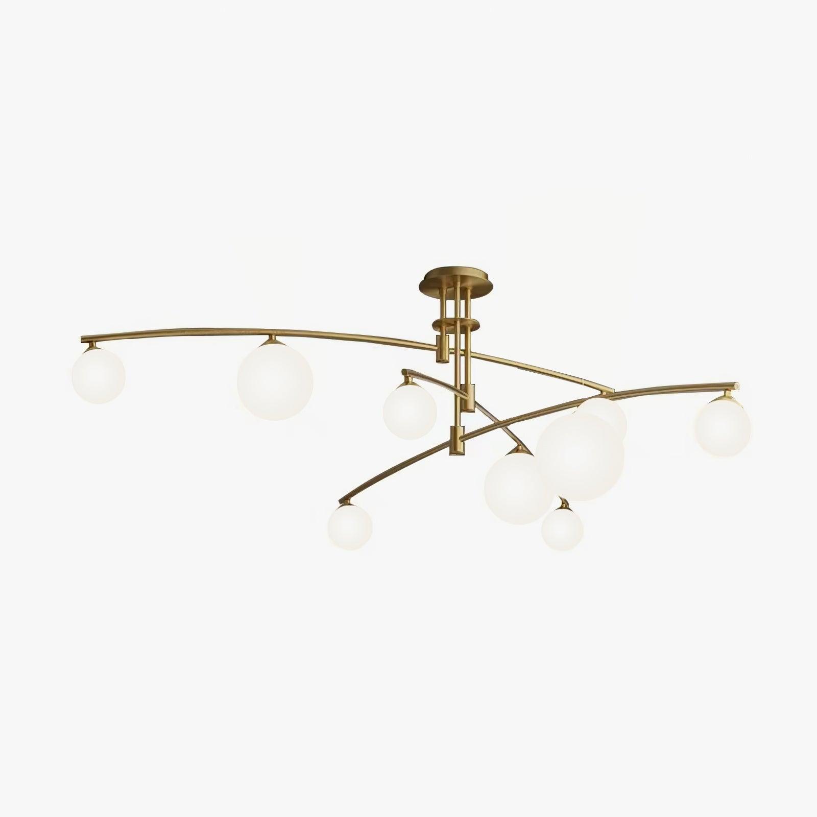 Modern Long Arm Chandelier - Letslighting