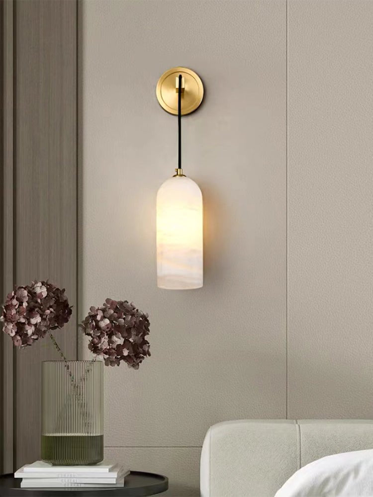 Vaelara Pendant Alabaster Wall Light - Letslighting