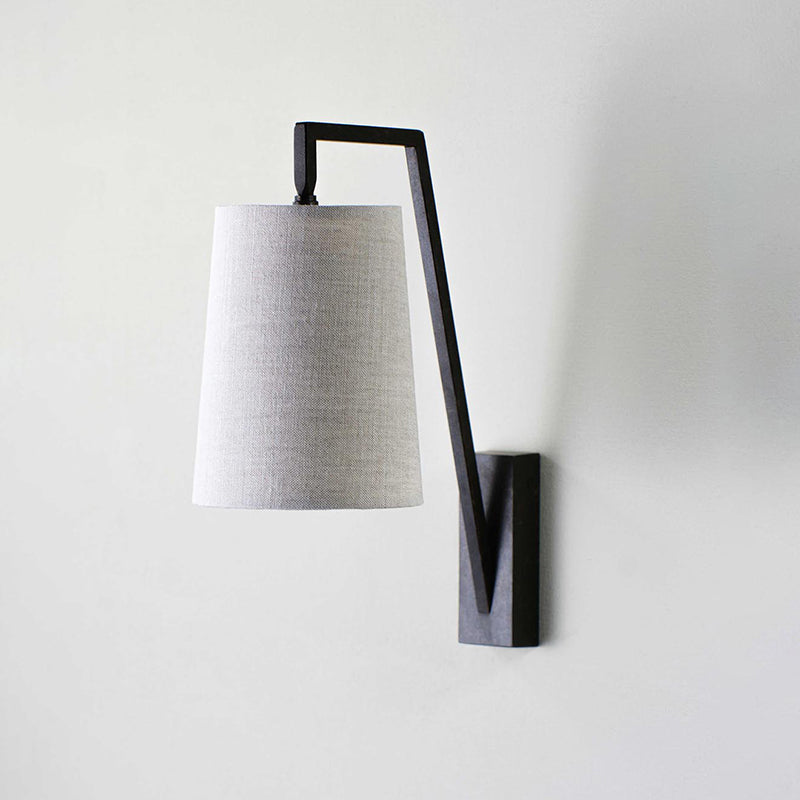 Myvarira Modern Minimalist Brass Fabric Wall Lamp - Lamp Copper