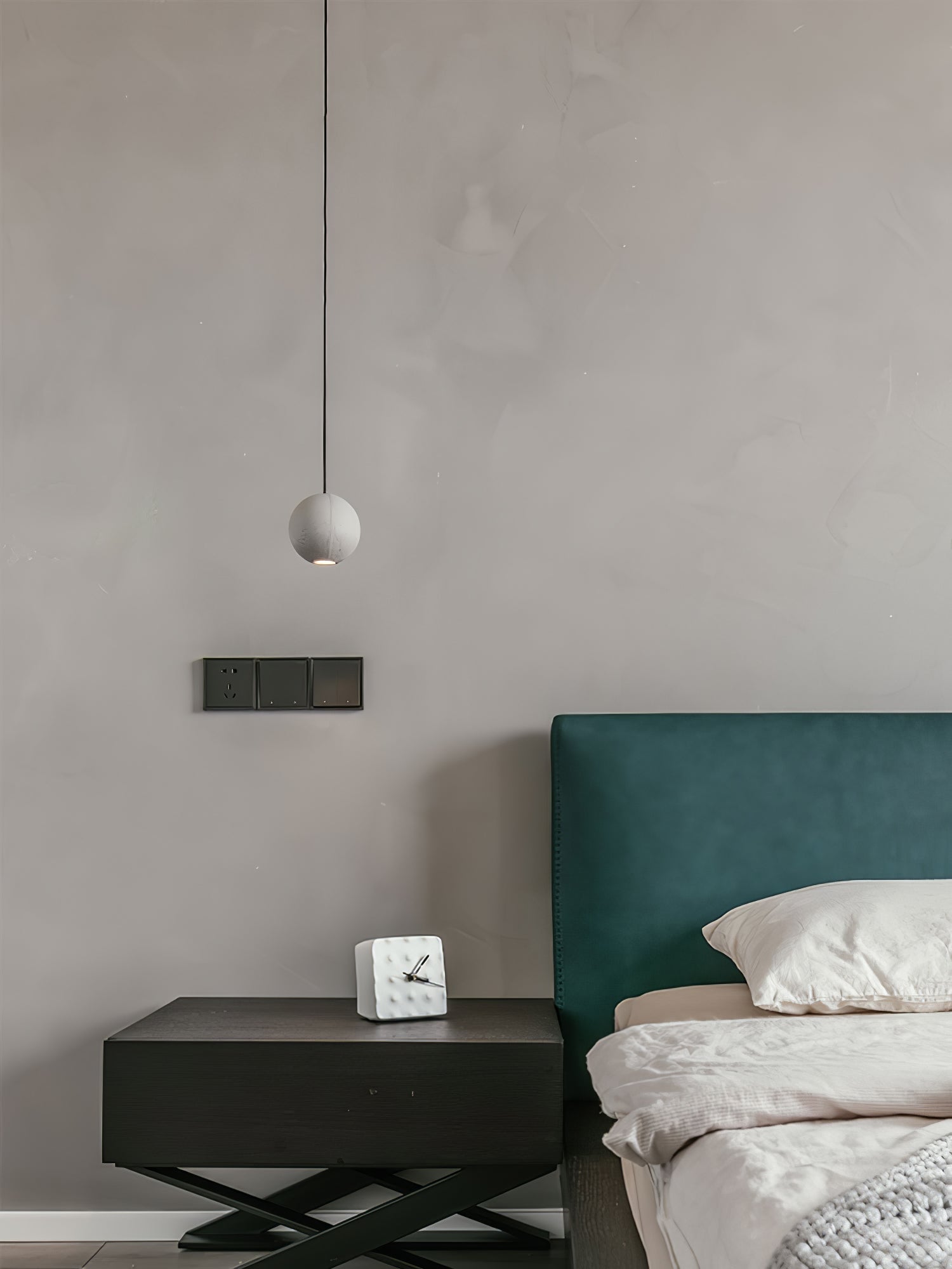 Moon Concrete Pendant Lamp - Letslighting