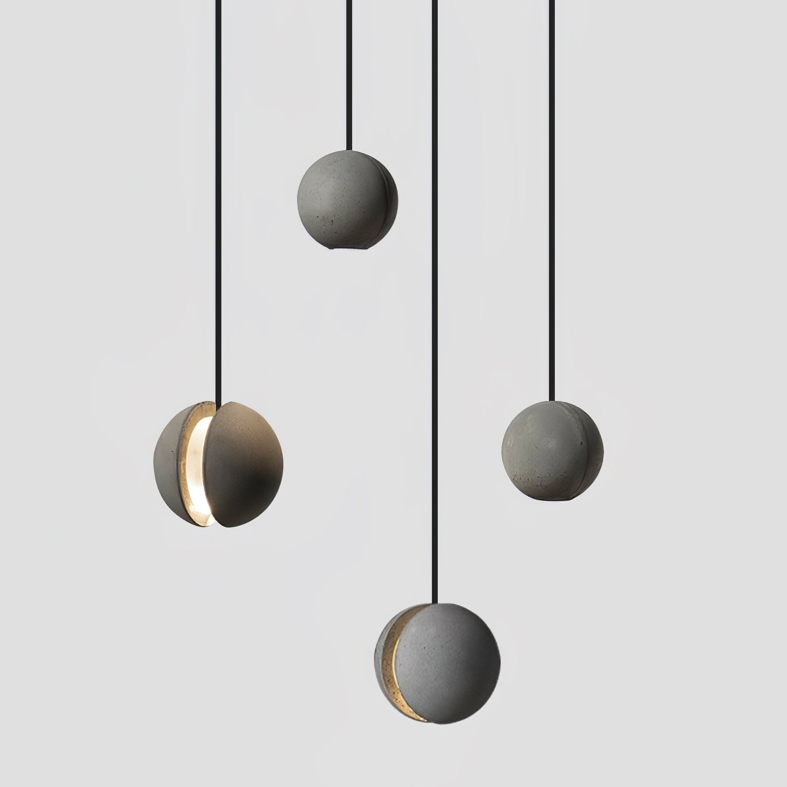Moon Concrete Pendant Lamp - Letslighting