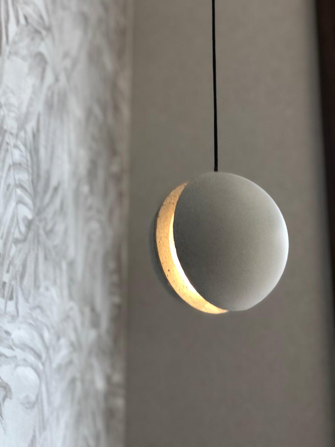 Moon Concrete Pendant Lamp - Letslighting