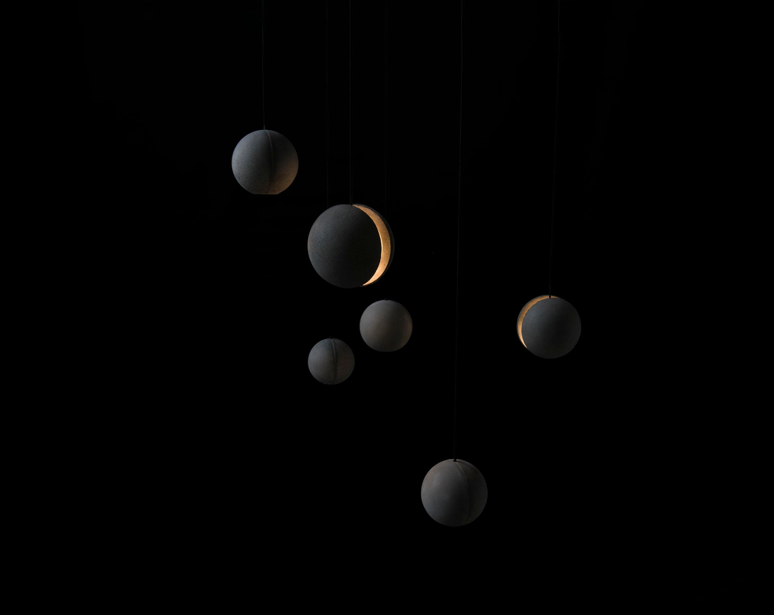 Moon Concrete Pendant Lamp - Letslighting