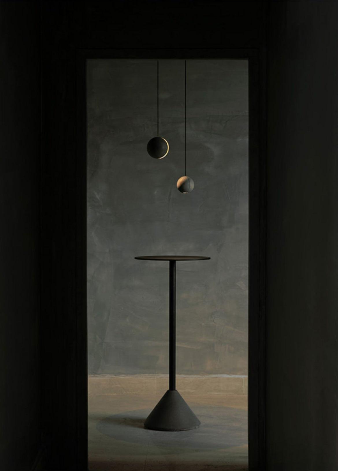 Moon Concrete Pendant Lamp - Letslighting