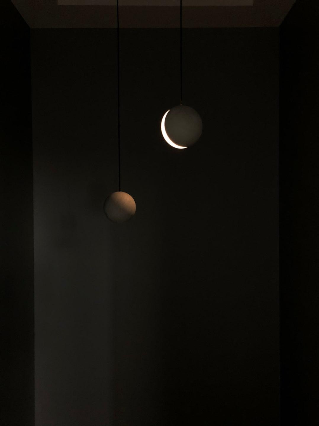 Moon Concrete Pendant Lamp - Letslighting