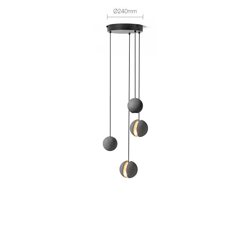 Moon Concrete Pendant Lamp - Letslighting