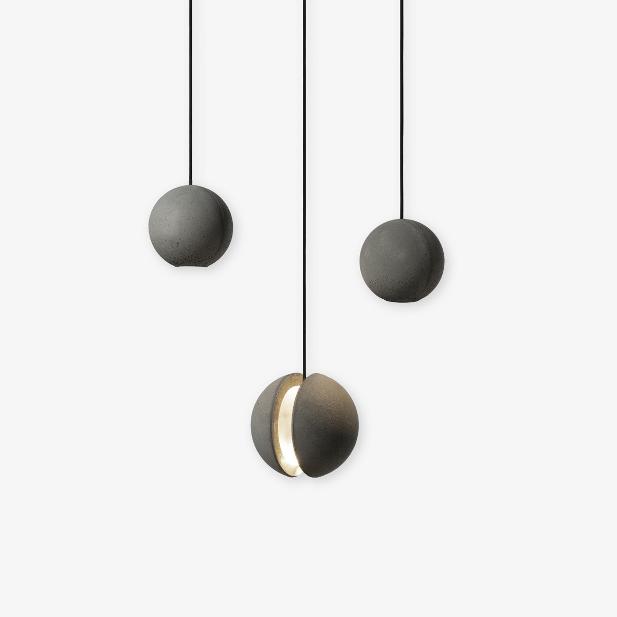 Moon Concrete Pendant Lamp - Letslighting